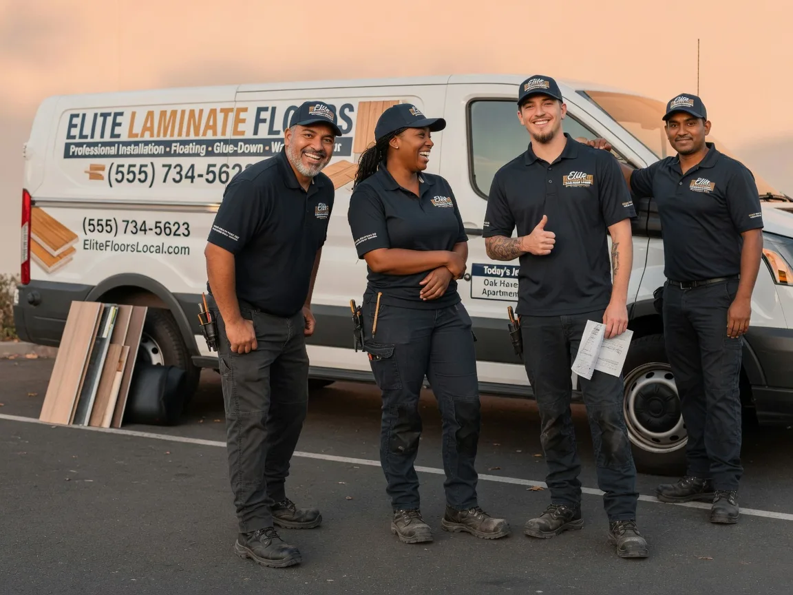 Laminate flooring installation company in Cut Off, LA